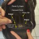 Orta Model Ankara Bayan Fiber Sentetik Peruk Kumral Renk