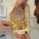 Orta Model Ankara Bayan Fiber Sentetik Peruk Platin Karamel Röfleli