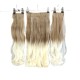  Yarımay Postiş Ankara Fiber Sentetik 3'lü Set Açık Karamel Platin Ombre
